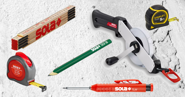 Messwerkzeuge und Schreibgeräte