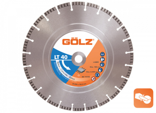 Diamant-Trennscheibe LT40 Beton Premium Ø 400 mm / 25,4 mm