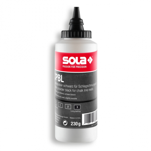 SOLA Schlagschnurkreide CPBL, 230gr / schwarz