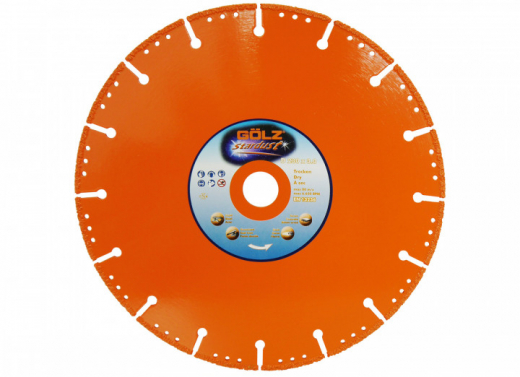 GÖLZ Turbo Diamant-Trennscheibe Stardust Stahl - Stahl Highspeed Ø 230 mm / 22,23 mm
