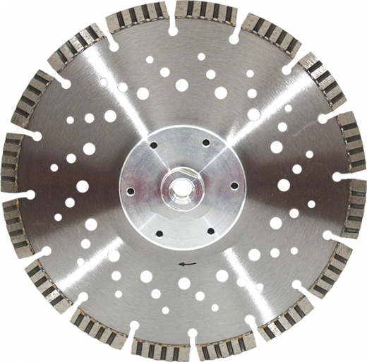 Diamant-Trennscheibe LGB30 Granit Premium Ø 125 mm mit Flansch M14-Ø44 / K32x4