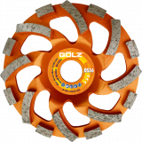 GÖLZ Diamant-Schleifteller DS36 TURBO - Beton und Hartgestein Ø 125 mm