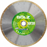 GÖLZ Diamant-Trennscheibe SLF20 Premium Plus Qualität - Gelötet Ø 300 mm / 25,4 mm