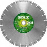 Diamant-Trennscheibe GN25 Granit Standard - Lasergeschweißt Ø 350 mm / 25,4 mm