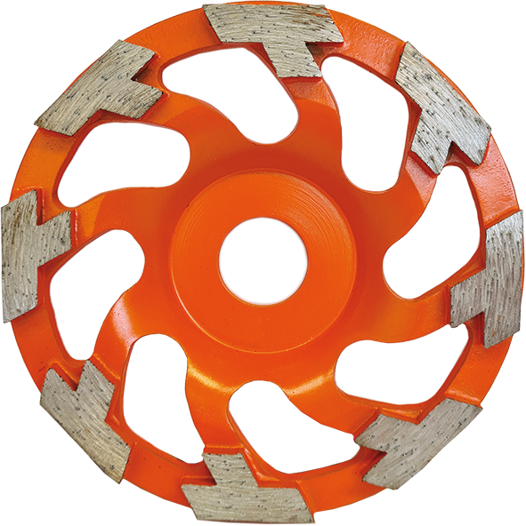 GÖLZ Diamant-Schleifteller DS16 TURBO - Beton und Hartgestein Ø 125 mm