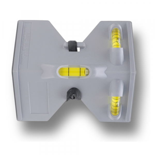 SOLA Pfosten-Wasserwaage aus Kunststoff 140 x 92 mm