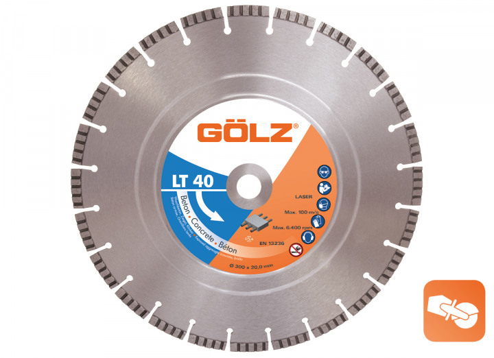 Diamant-Trennscheibe LT40 Beton Premium Ø 300 mm / 20,0 mm