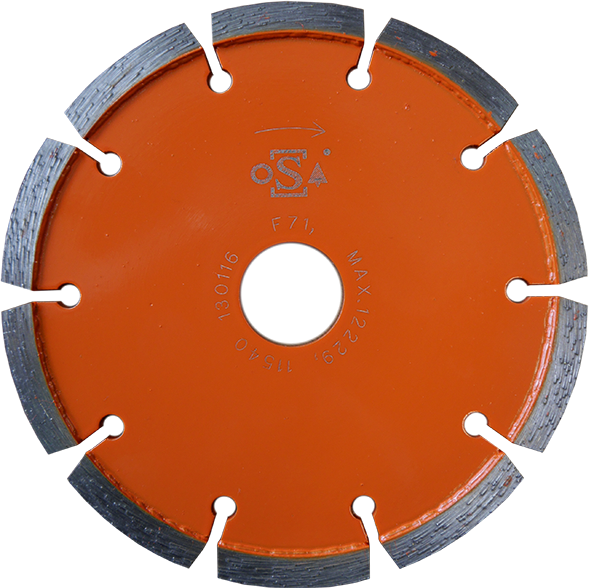 Diamant-Fräser DF70 Standard - Ø 125 mm / 22,23 mm