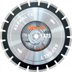  ​​​​​​​GÖLZ Diamant-Trennscheibe LA75 Asphalt Premium Ø 350 mm / 25,4 mm