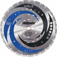 ​​​​​​​GÖLZ Diamant-Trennscheibe Allmix Mix - Lasergeschweißt Ø 400 mm / 20,0 mm