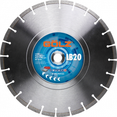 GÖLZ Diamant-Trennscheibe LB20 Beton Standard Ø 400 mm / 20,0 mm