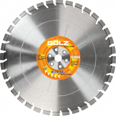 GÖLZ Diamant-Trennscheibe TS40GX Beton Lasergeschweißt Ø 300 mm / 25,4 mm