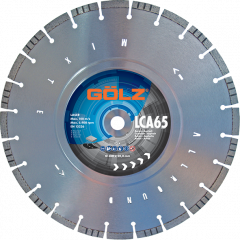 ​​​​​​​GÖLZ Diamant-Trennscheibe LCA65 Allround Beton & Asphalt Ø 400 mm / 25,4 mm