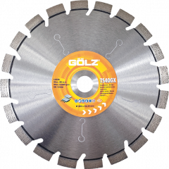 GÖLZ Diamant-Trennscheibe TS40GX - Beton universal Ø 125 mm / 22,23 mm