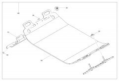 Gleitvorrichtung  BPU/DPU 52/62 - 60 cm