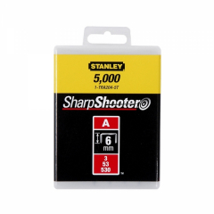Stanley Klammern TYP A 6 mm 1/4 (5000 Stk.)