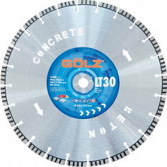 GÖLZ Diamant-Trennscheibe LT30 Beton Lasergeschweißt Ø 350 mm / 25,4 mm