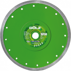 Diamant-Trennscheibe SLF30 Natur- und Kunststeinfliesen - Ø 250 mm / 25,4 mm